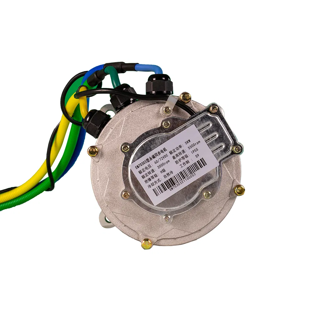 60V 72V 5kw Motor Pmsm para Carrinho de Golfe Elétrico Veículo de Transporte Agrícola