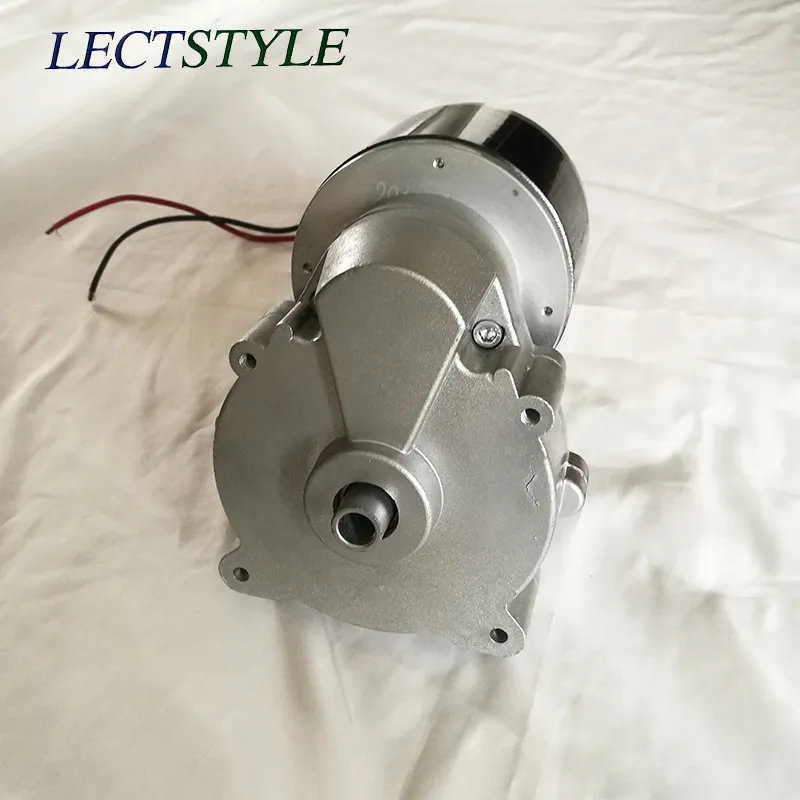 24V 250W 180rpm Motor Elétrico com Corrente em Carrinho de Golfe e Serra para Corte de Árvores