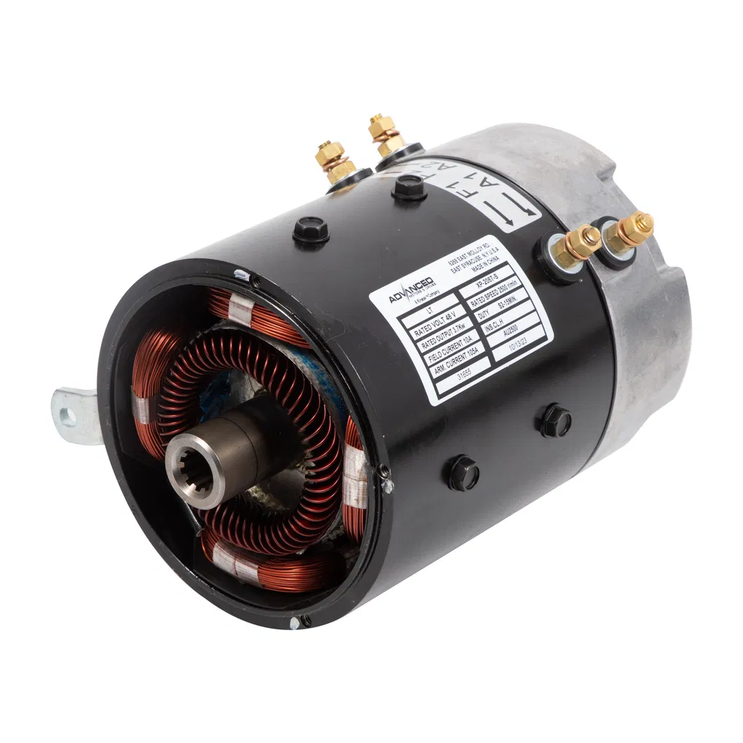 Motor de Carrinho de Golfe DC Avançado XP-2067-S 48V 3.7kw