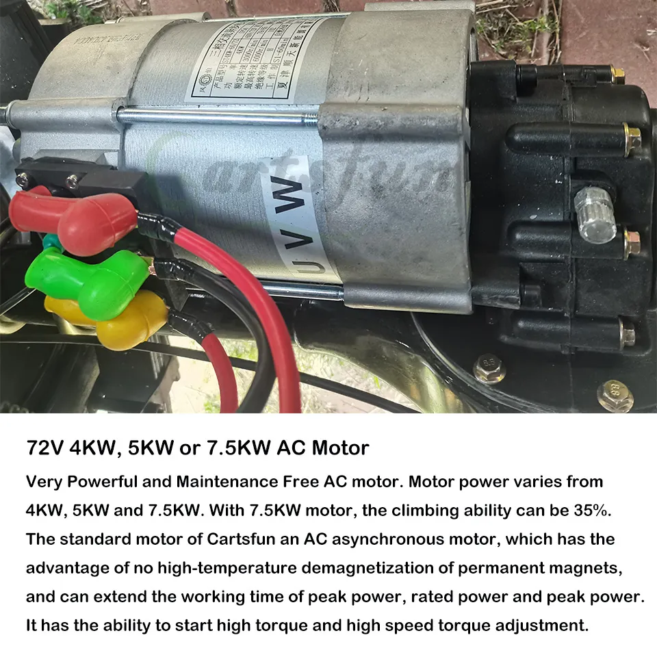 Fornecedor da China Preço Luxuoso 48V Carrinho de Golfe Elétrico com Empurrador Fabricante OEM ODM Venda Carrinho de Golfe Elétrico Elevado