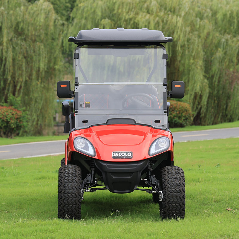 Preço de Fábrica 2+2 Carrinho de Golfe Elétrico de Luxo com Bateria de Lítio Inteligente e de Alto Padrão