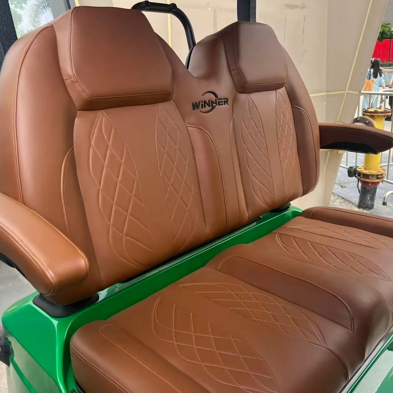 Novo Carrinho de Golfe Elétrico de Luxo 4-Seats com Design Exterior Exclusivo