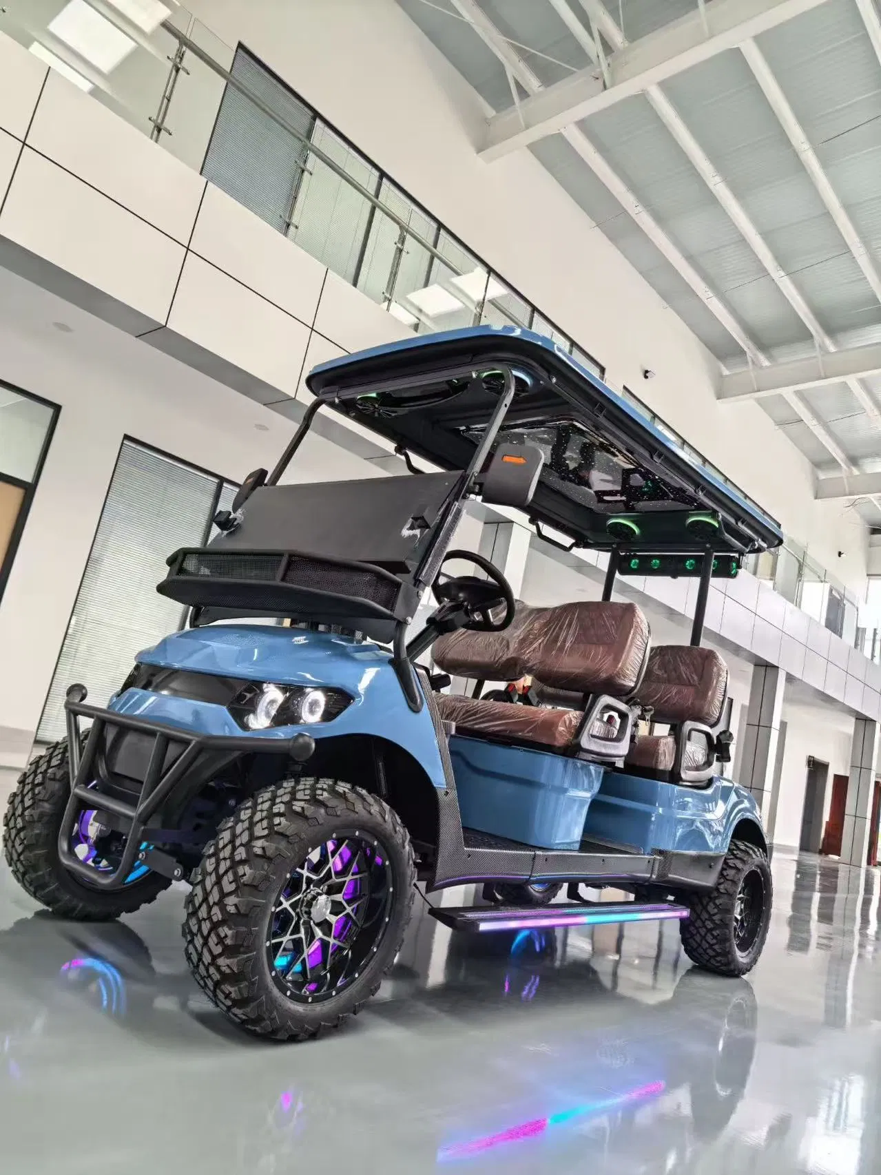 Carrinho de golfe quadriciclo a gasolina personalizado e de alta resistência OEM ODM