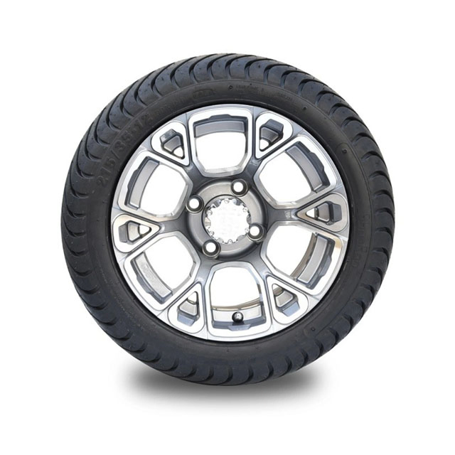 Feito na China 12/14 Polegada Pneus Tubeless para Todos os Terrenos para ATV/UTV/Carrinho de Golfe Equipamento de Potência