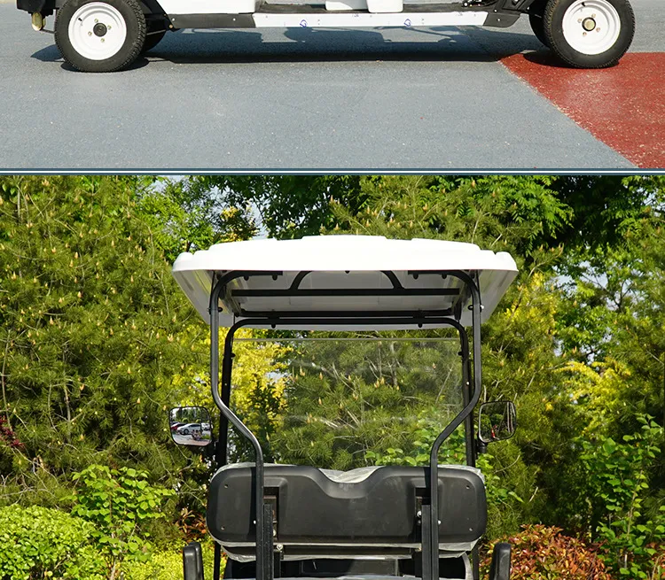 Detalhe do Carrinho de Golfe
