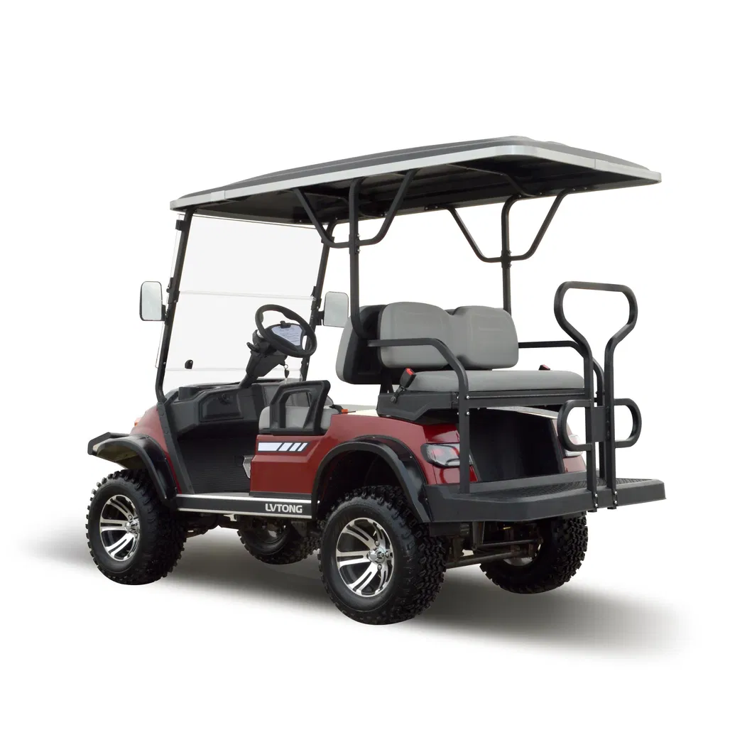 Confortável Chinelos de Dedo Banco Traseiro Preço Competitivo Legal na Rua Passeio Turístico Buggy de Golfe (LT-A827.2+2G)