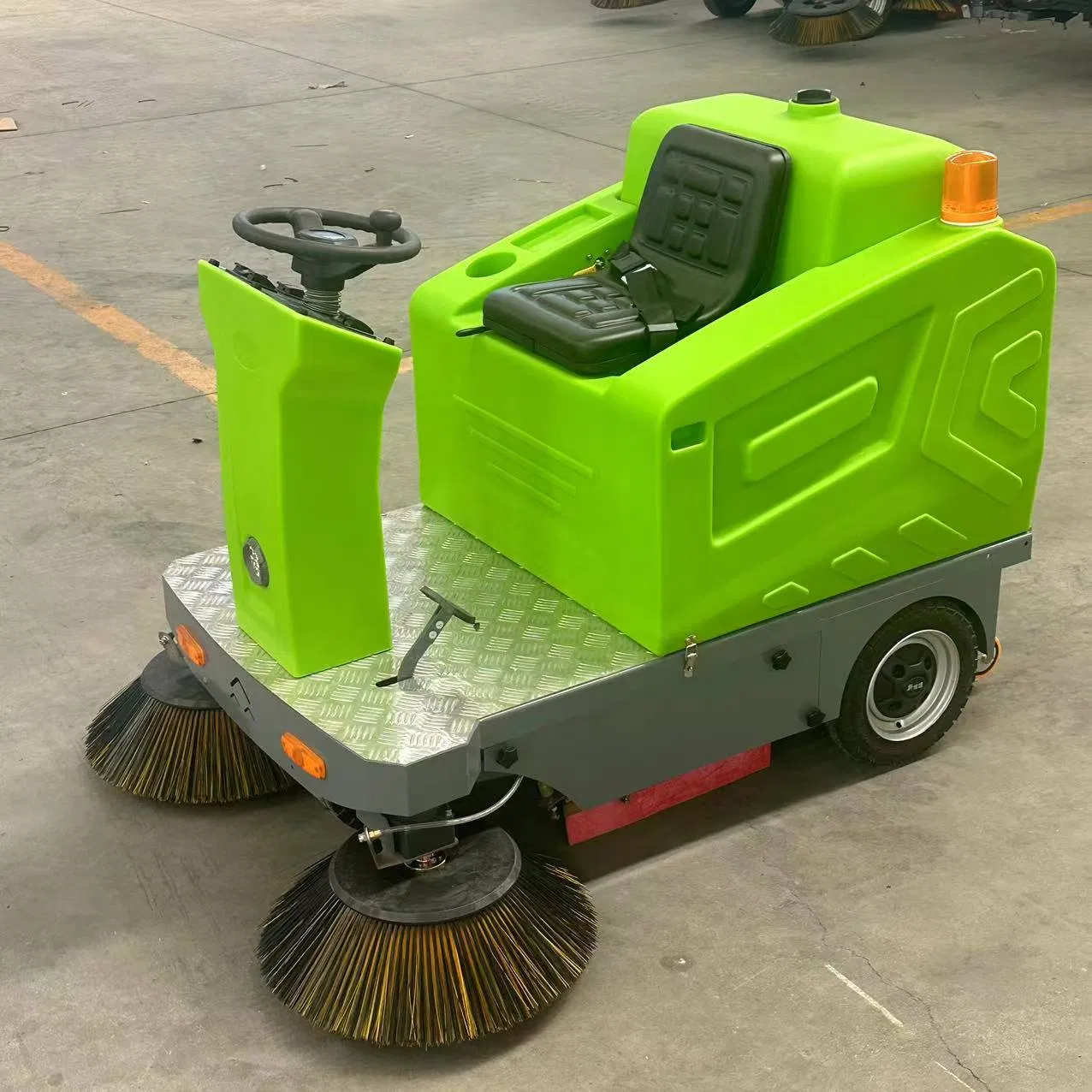 Máquina de Limpeza de Piso com Varredora Elétrica Máquina de Limpeza de Rua Elétrica para Ruas