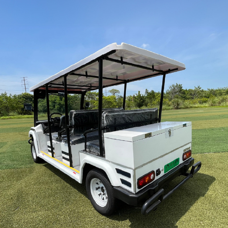 Venda Direta de Fábrica 8-Person Carrinho de Golfe Elétrico de Luxo 72V Carro Buggy de Golfe
