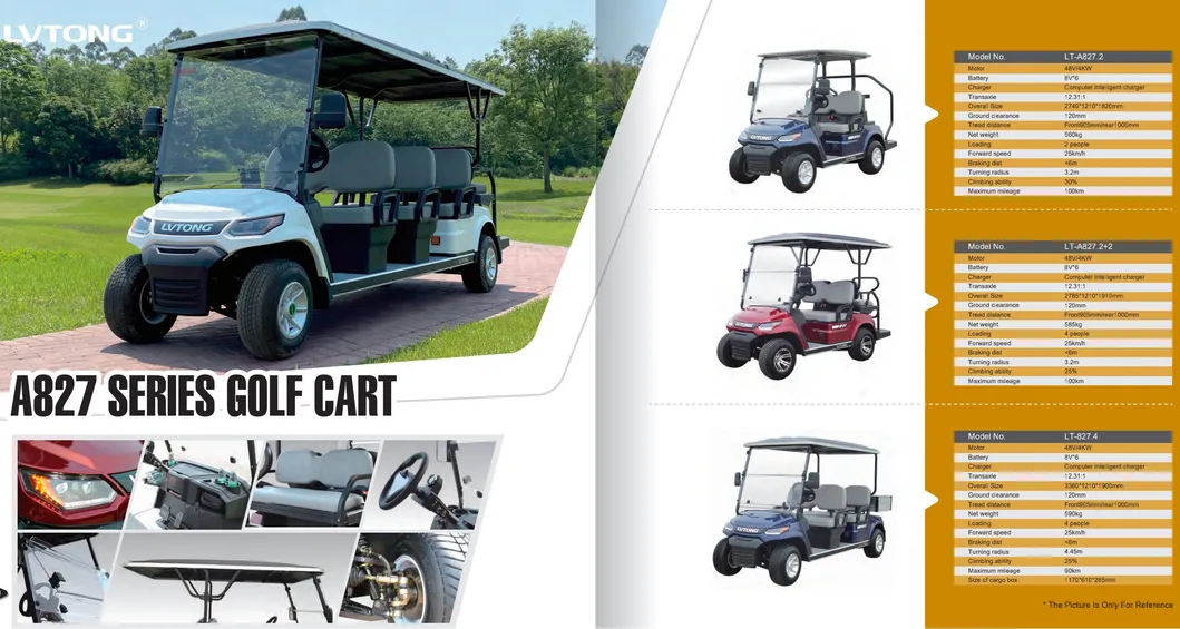 Confortável Chinelos de Dedo Banco Traseiro Preço Competitivo Legal na Rua Passeio Turístico Buggy de Golfe (LT-A827.2+2G)