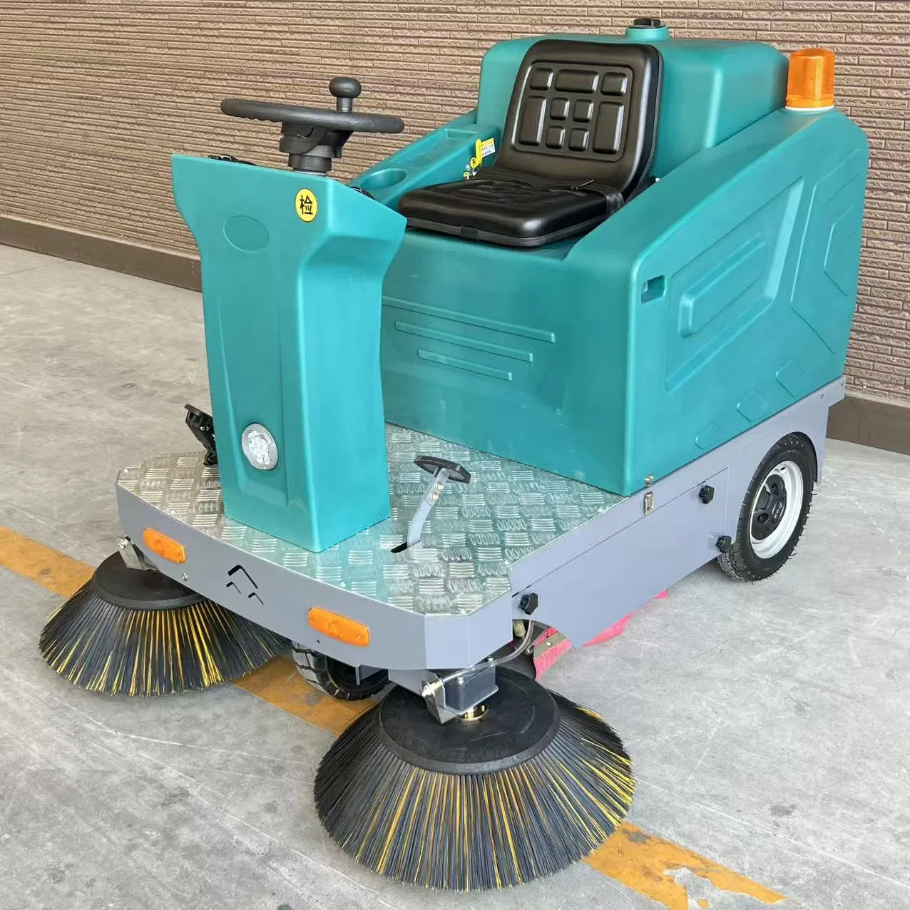 Máquina de Limpeza de Piso com Varredora Elétrica Máquina de Limpeza de Rua Elétrica para Ruas