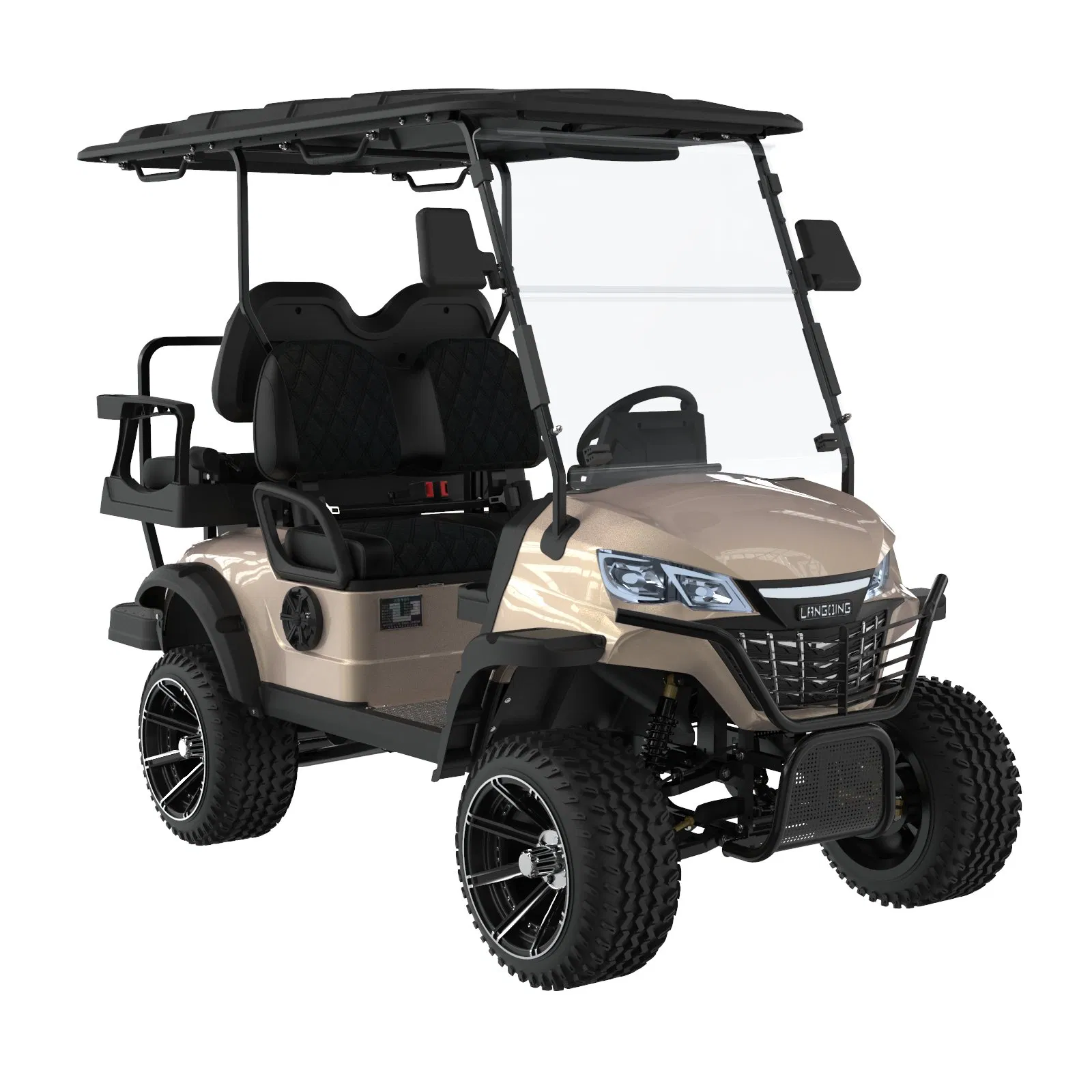 Moda Moderna 2024 Design Novo Clube Carrinho Elétrico de Golfe Carrinho de Caça