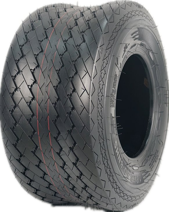 Substituição Direta de Pneus Tubeless 18×8.50-8 4pr &amp; 6pr para Carrinho de Golfe e Reboque