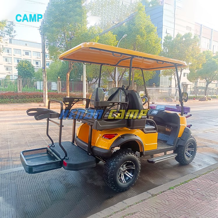 2024 Carrinho de Golfe Personalizado 72V 4 Lugares ou Carrinhos de Golfe a Gasolina