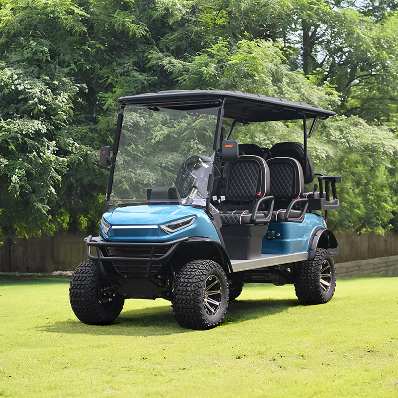 Carrinho de Golfe de Luxo para Uso em Campo e Rua com Aprovação do DOT