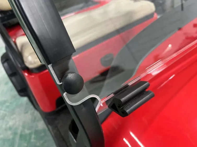 Parabrisa de Acrílico Dobrável com Dobradiça para Carrinhos de Golfe Ezgo TXT