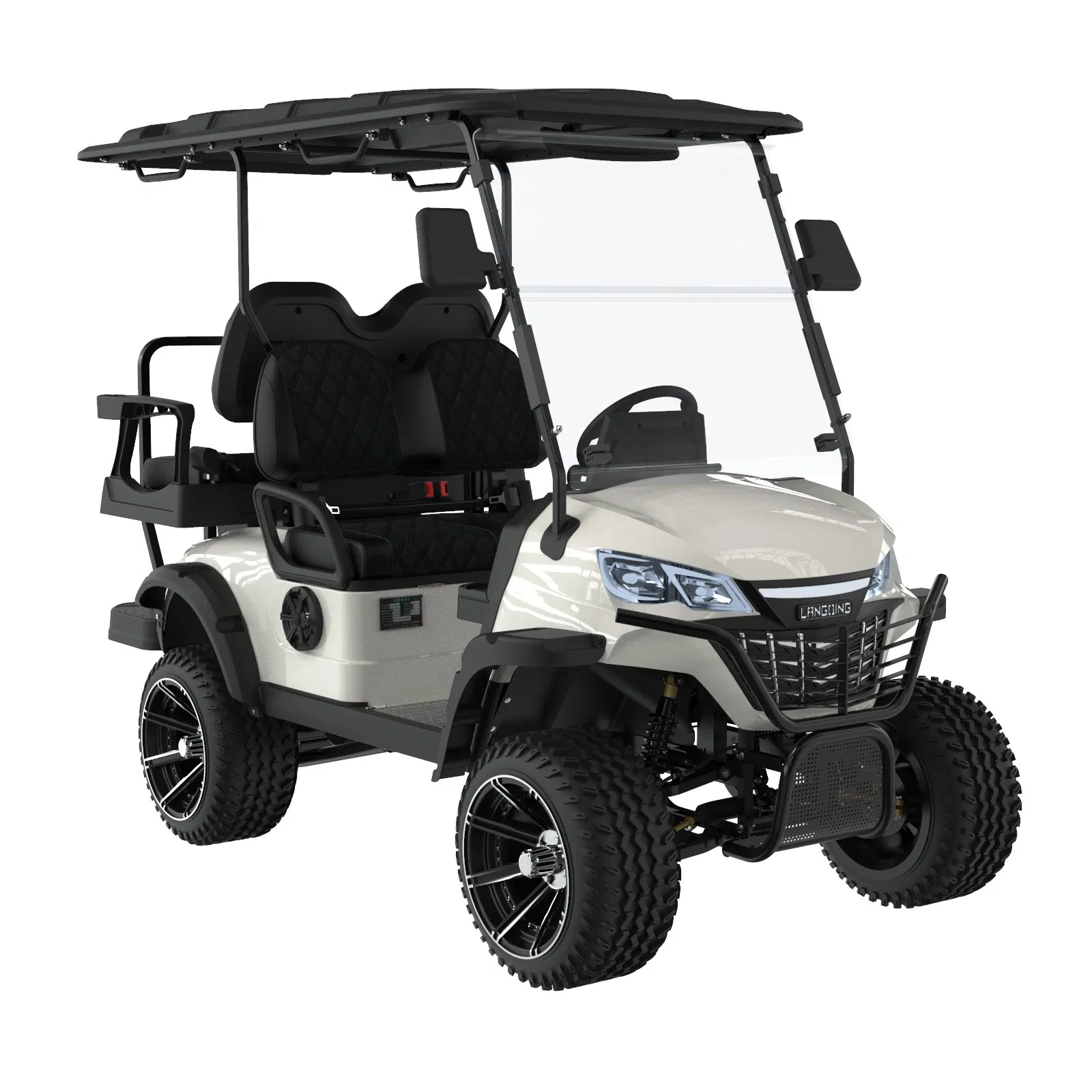 Moda Moderna 2024 Design Novo Clube Carrinho Elétrico de Golfe Carrinho de Caça