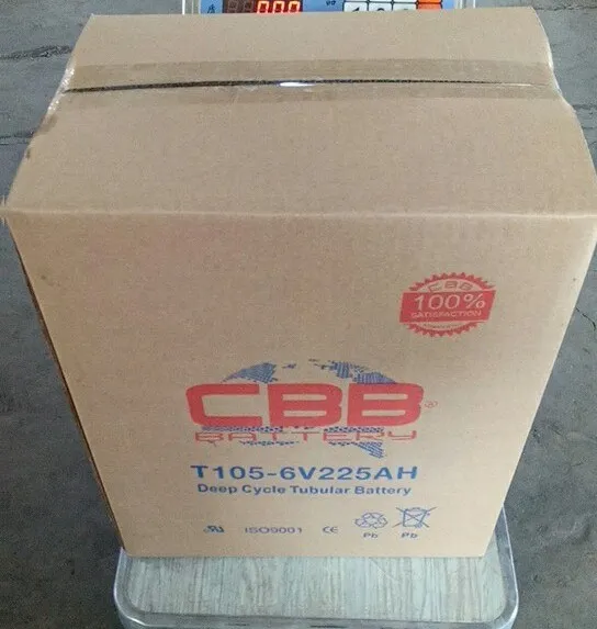 Bateria Tubular de Ciclo Profundo Trojan Substituir T875 8V 170ah para Carrinho de Golfe