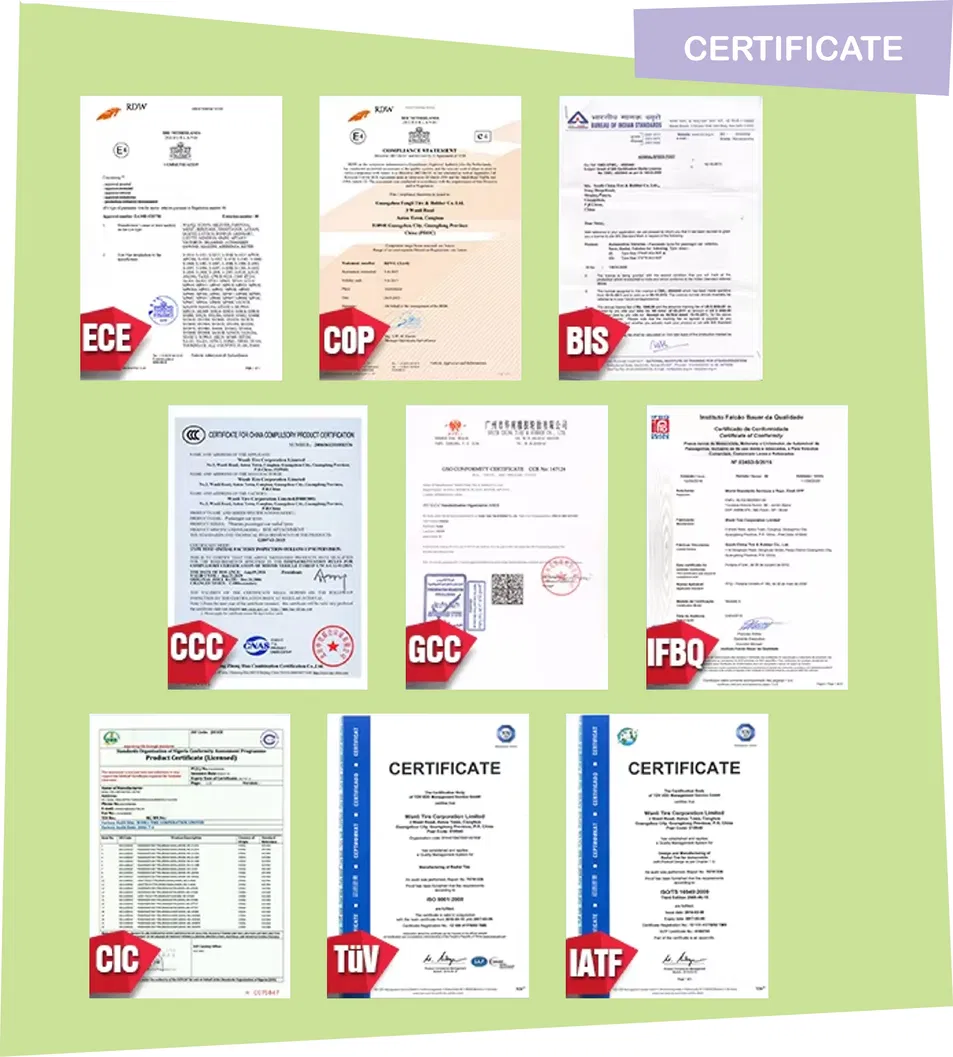 Pneu de motocicleta certificados