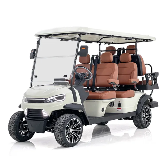 Carrinho de golfe de 4+2 lugares