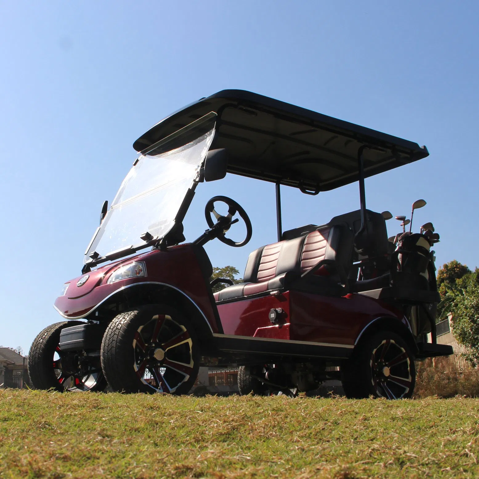 Dois Assentos Mini Carros Luxuosos Novo Fábrica 4 Carrinho de Golfe