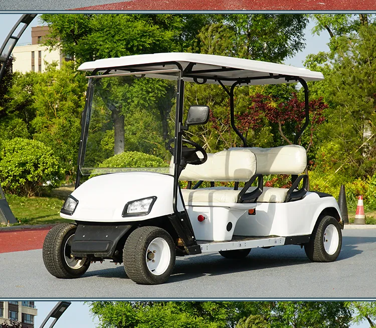 Detalhe do Carrinho de Golfe