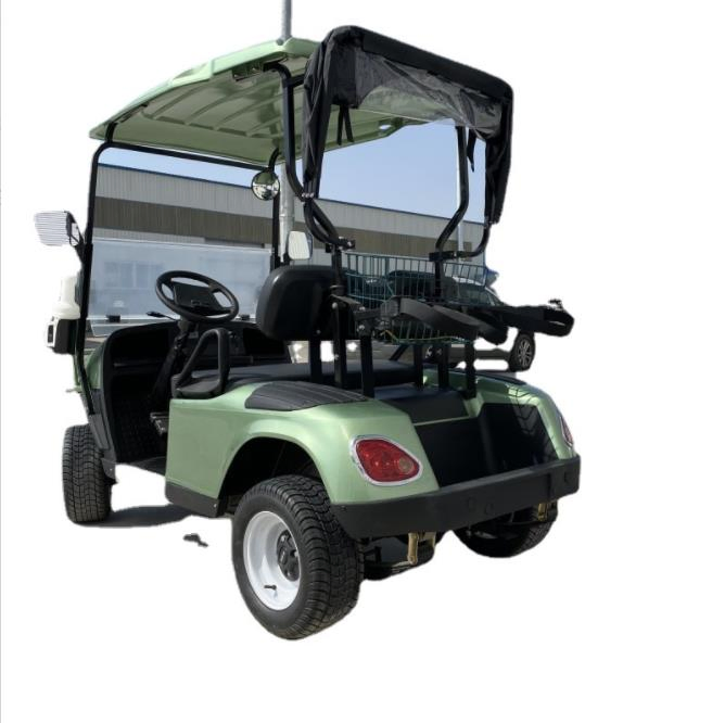 Mini Bateria de Lítio 2 Assento Carrinhos de Golfe a Gasolina Movidos a Gás Elétricos