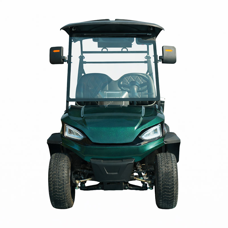 Aprovado pelo CE 2-Seater Carrinho de Golfe com Bateria de Longa Duração para Uso em Fazenda, Resort e Parque