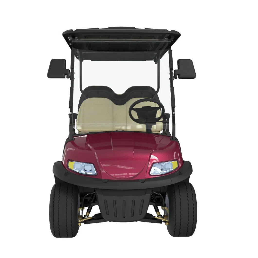 Venda por atacado Personalizado 48V Carrinho de Golfe Elétrico 4-Seater Carrinho Elétrico com Acessórios para Carro de Futebol