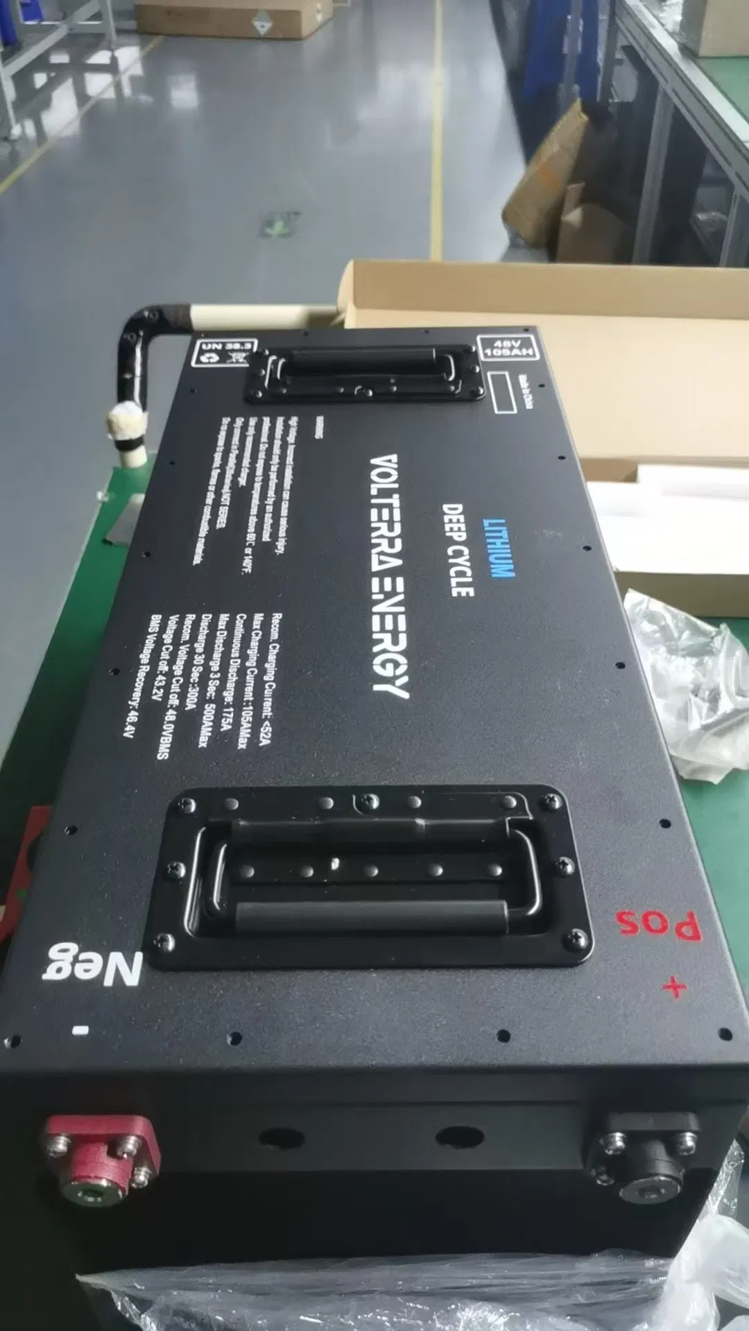 Preço de Fábrica Carrinho de Golfe 36V 48V 72V 96V 100ah 200ah LiFePO4 Bateria