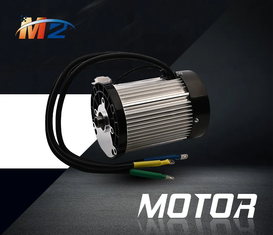 Motor de Alta Potência Velocidade 72V 3000W Motor BLDC para Carrinho de Golfe Elétrico