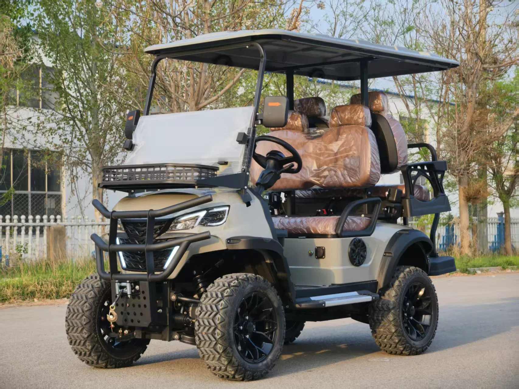 Veículo Utilitário Elétrico de Golfe Atacado Carrinho de Golfe 6 Lugares Carrinho de Golfe Luxuoso