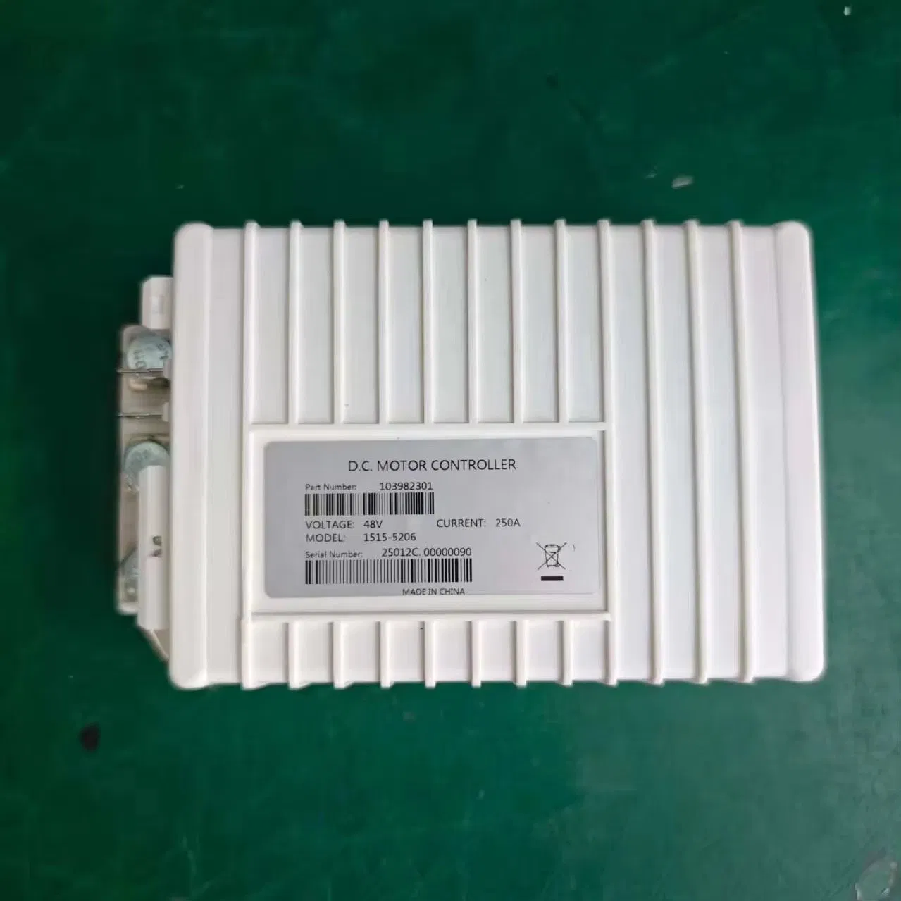 Controlador de Motor DC OEM Curtis 1515 5206 48V 250A para Kit de Conversão de Carrinho de Golfe Club Car 15155206 48V 5kw