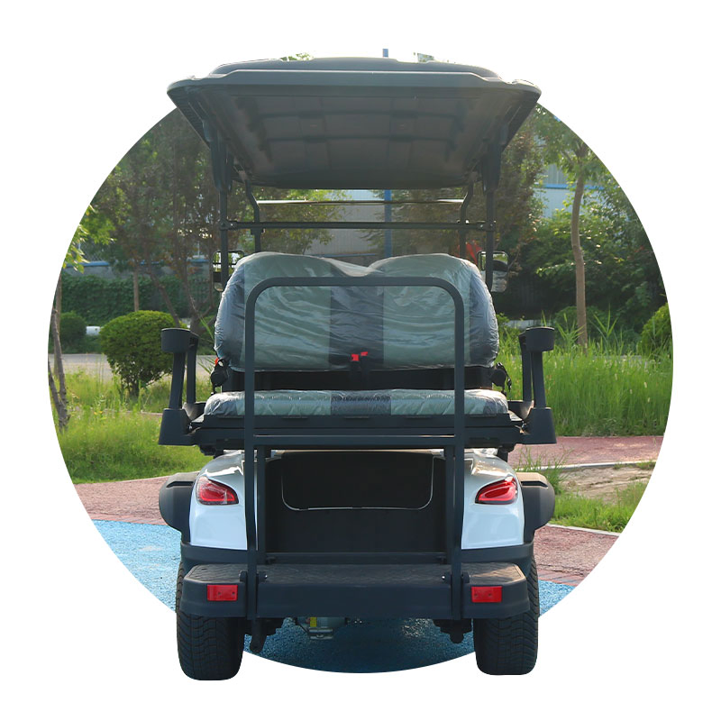 Carrinhos de Golfe Elétricos de Marca 2+2 Assentos Carrinhos de Golfe