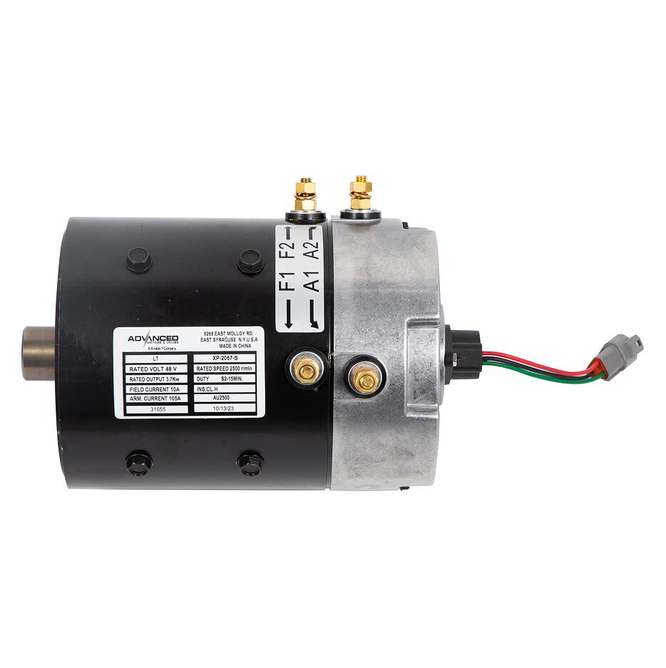 XP-2067-S Kds 3.7kw Motor 48V para Carrinho de Golfe Lvtong Motor DC com Curtis 1266A-5201