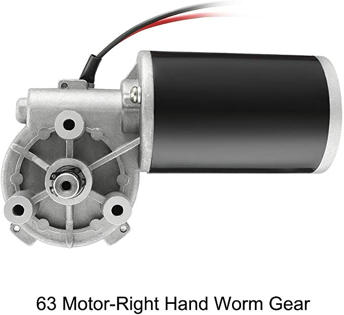 Motor de Corrente Contínua Usado para Portão Deslizante Limpador de Janela Carrinhos de Golfe Elevador Bicicleta Scooter Roda Carro 63mm