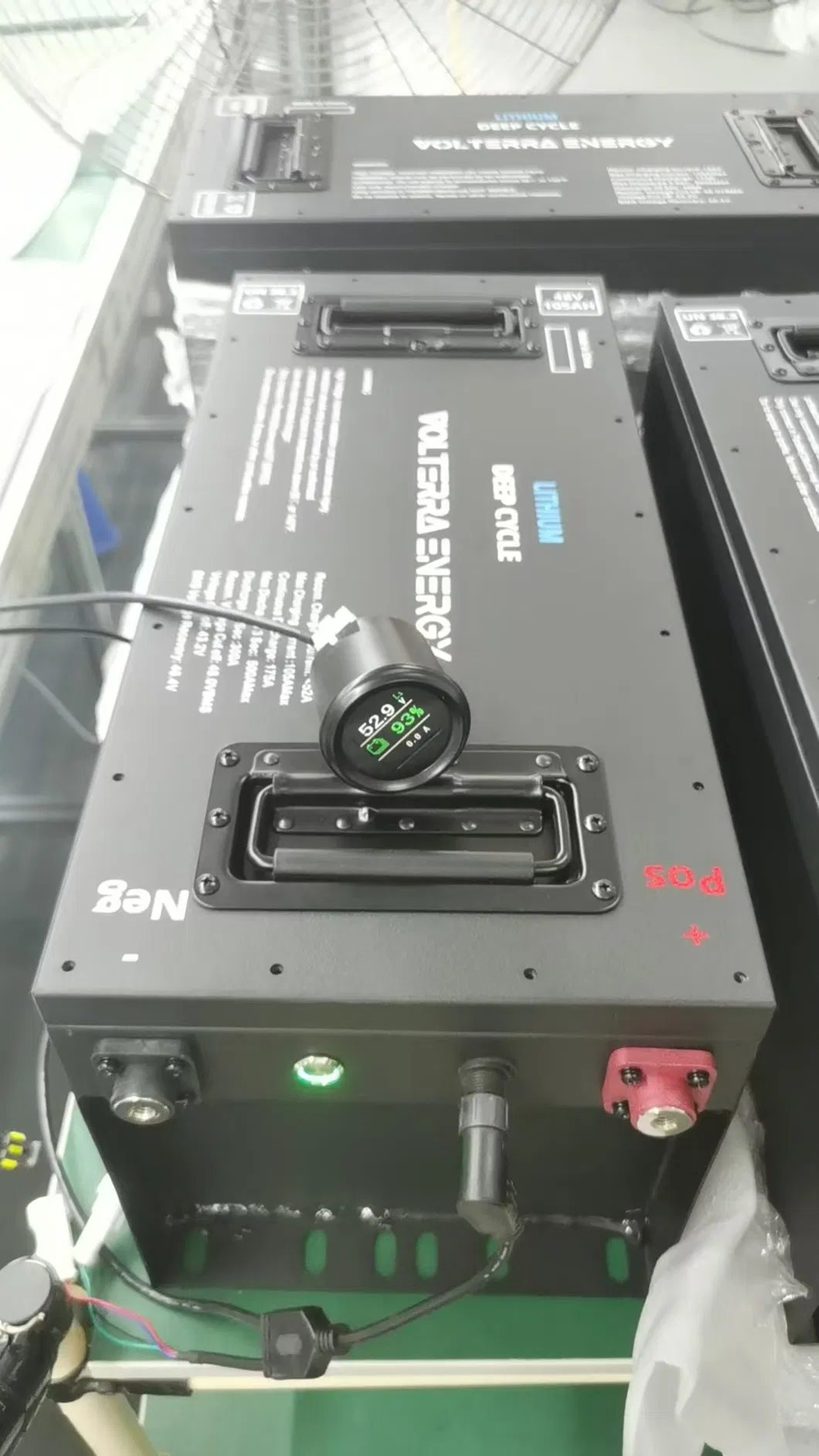 Dimensões e Conexões Bateria