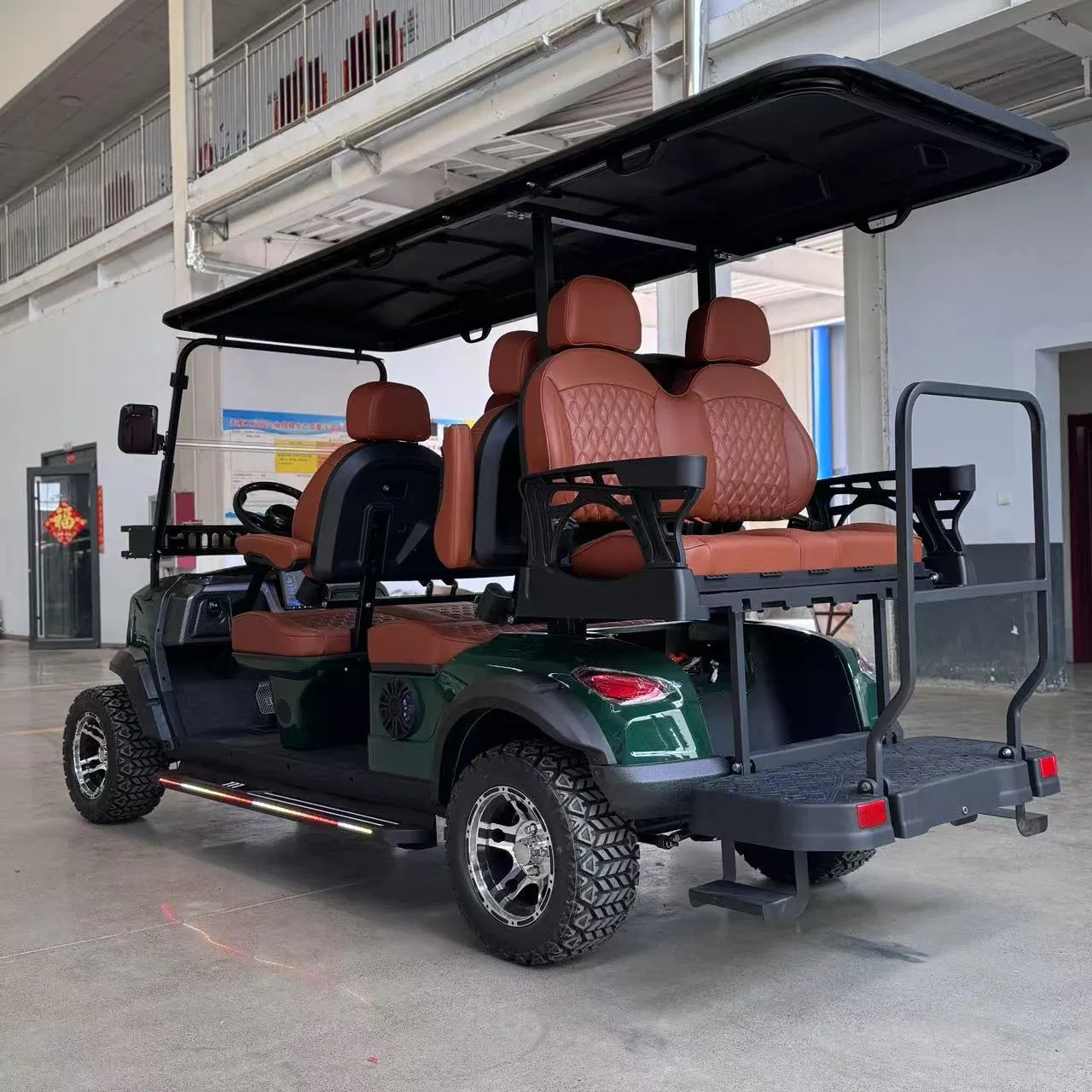 Tongcai &amp; Kepler Personalizado Dobrável Portátil 4+2 Assentos com Certificado Coc para Carrinho de Golfe Elétrico Legalizado para Ruas Europeias à Venda