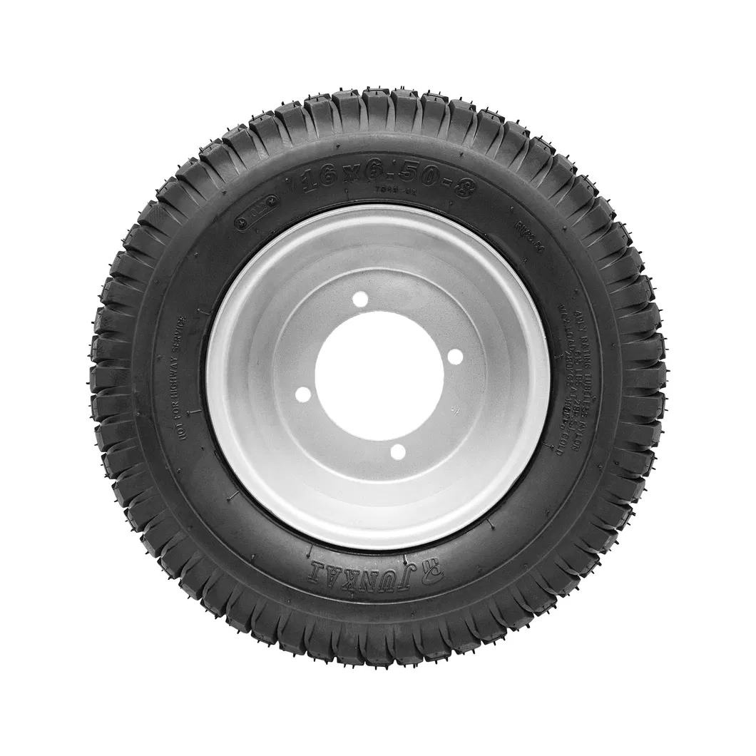 Trator cortador de grama ATV pneu detalhe