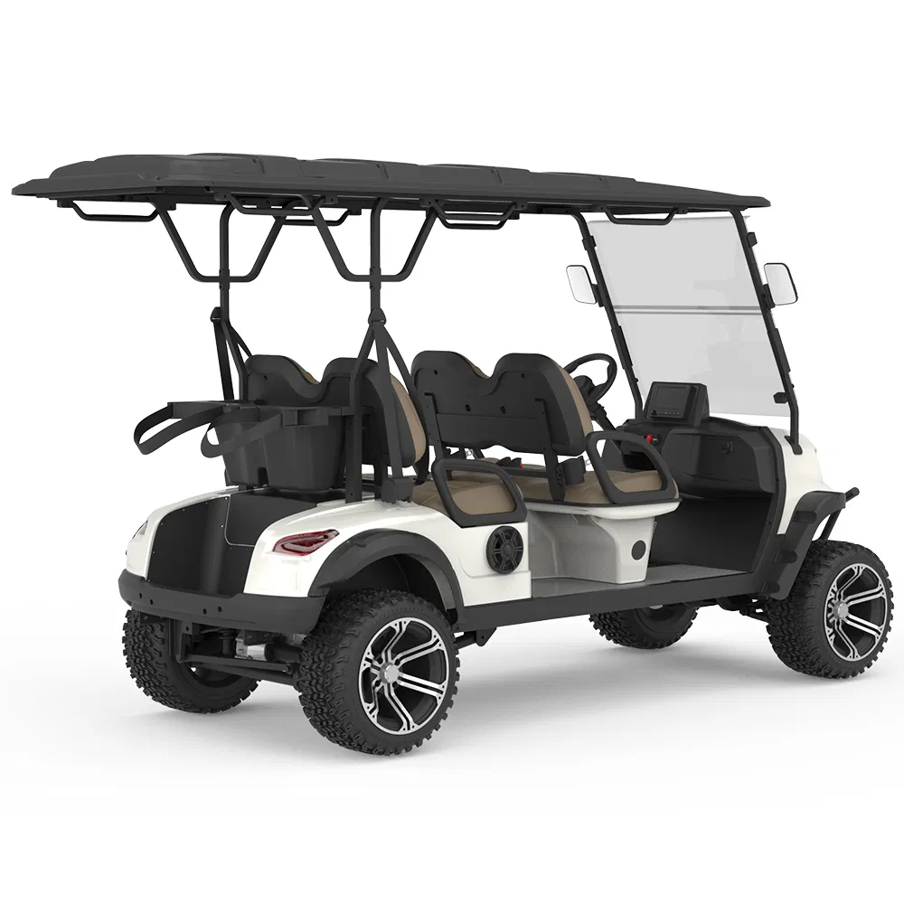Carrito de Golfe Elétrico de Alta Qualidade 4X4 Luxo 4 Lugar Carrinho de Clube Buggy Off Road Carrinhos de Golfe Elétricos