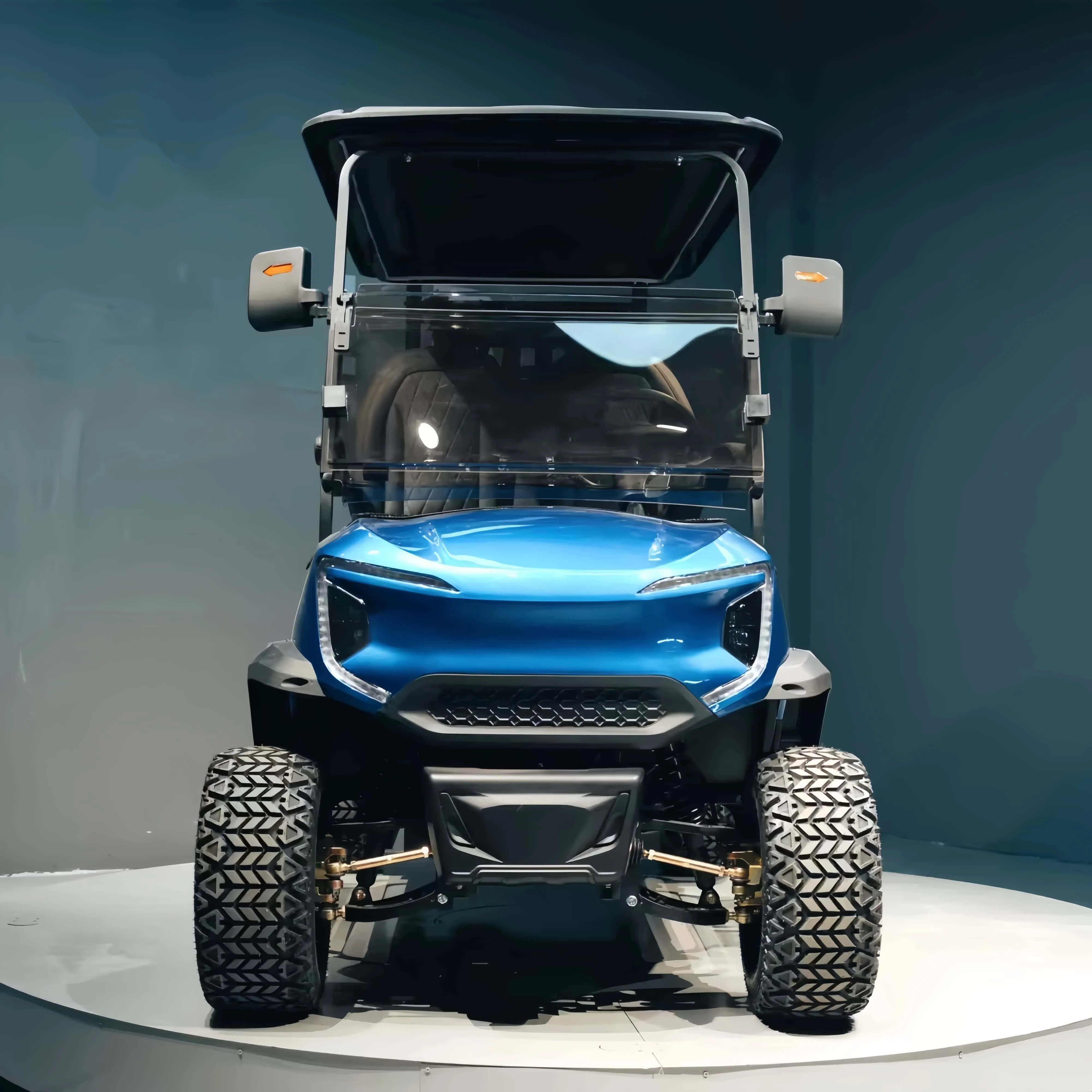 Carrinho de Golfe Elétrico Luxuoso Tongcai Kepler 4 Lugares para Conforto Extra
