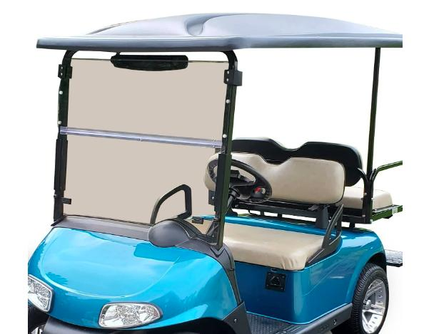 Ezgo Rxv 4mm Parabrisa de Acrílico para Carrinho de Golfe