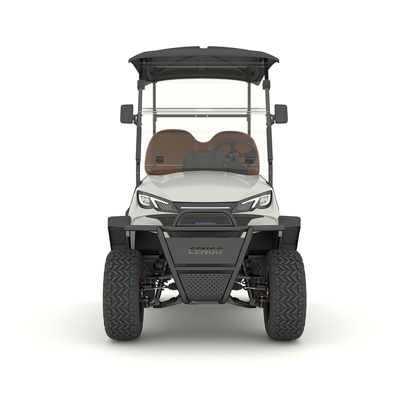 Veículo Elétrico Utilitário de Baixo Preço para Resorts, Carrinho de Golfe com Construção Robusta e Durável