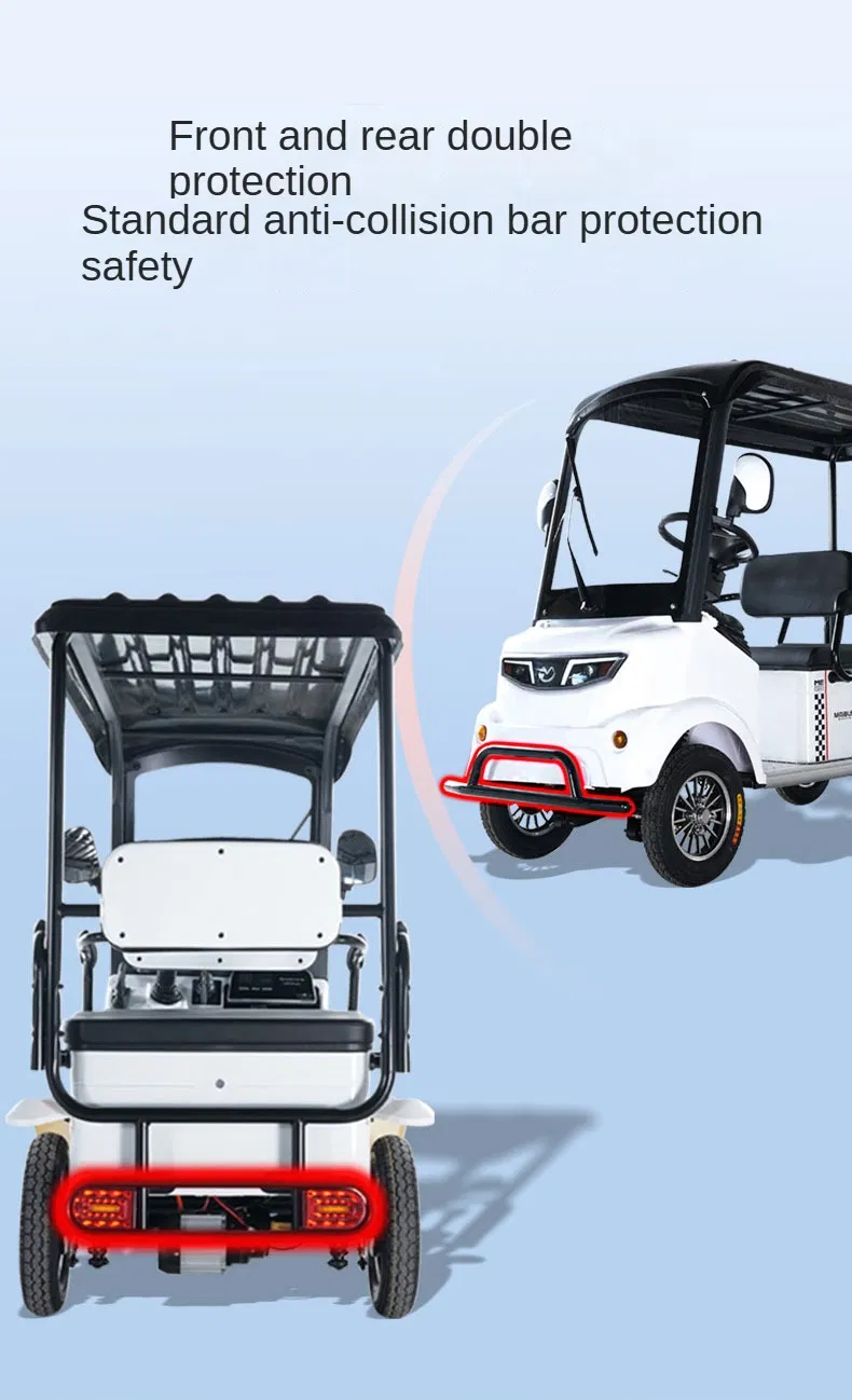 Veículo utilitário de acionamento elétrico silencioso para transporte de equipamentos de golfe