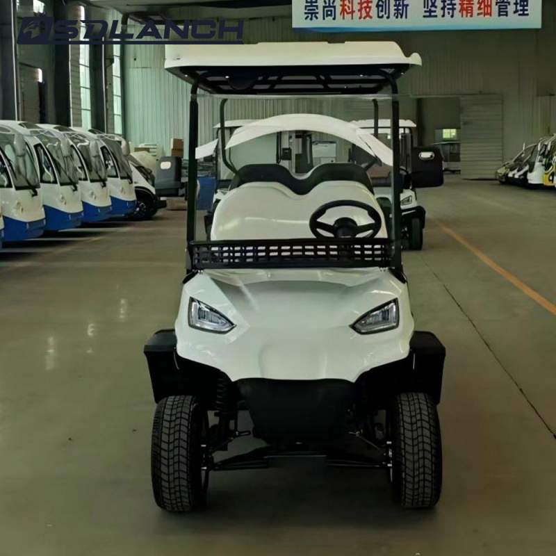 Venda por atacado 48V Elétrico 2 4 6 Veículo legal para estrada Buggy Clube de Caça Carga Utilitário Longa Distância Bateria de Lítio Carrinhos de Golfe