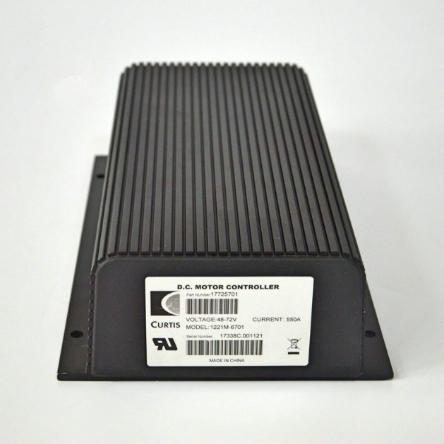 48V Controlador DC Curtis de empilhadeira de carrinho de golfe original 1221m-6701 60V 72V 550A