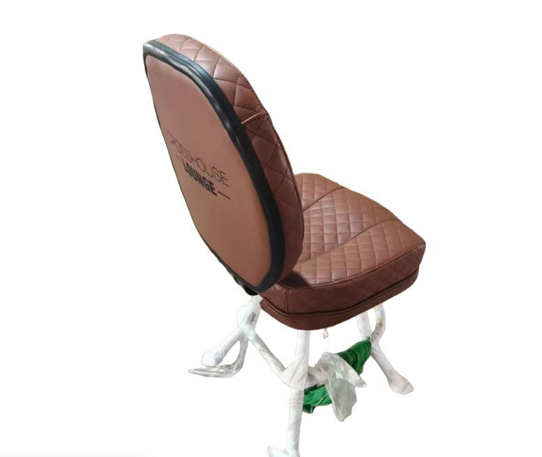 Assento de Golfe em Couro PU Matelassado para Um Cart