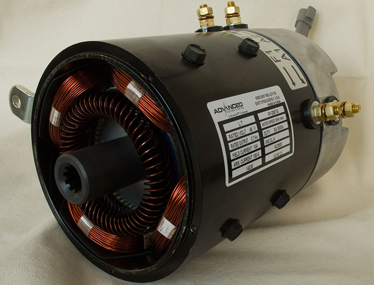Motor de Carrinho de Golfe DC Avançado XP-2067-S 48V 3.7kw