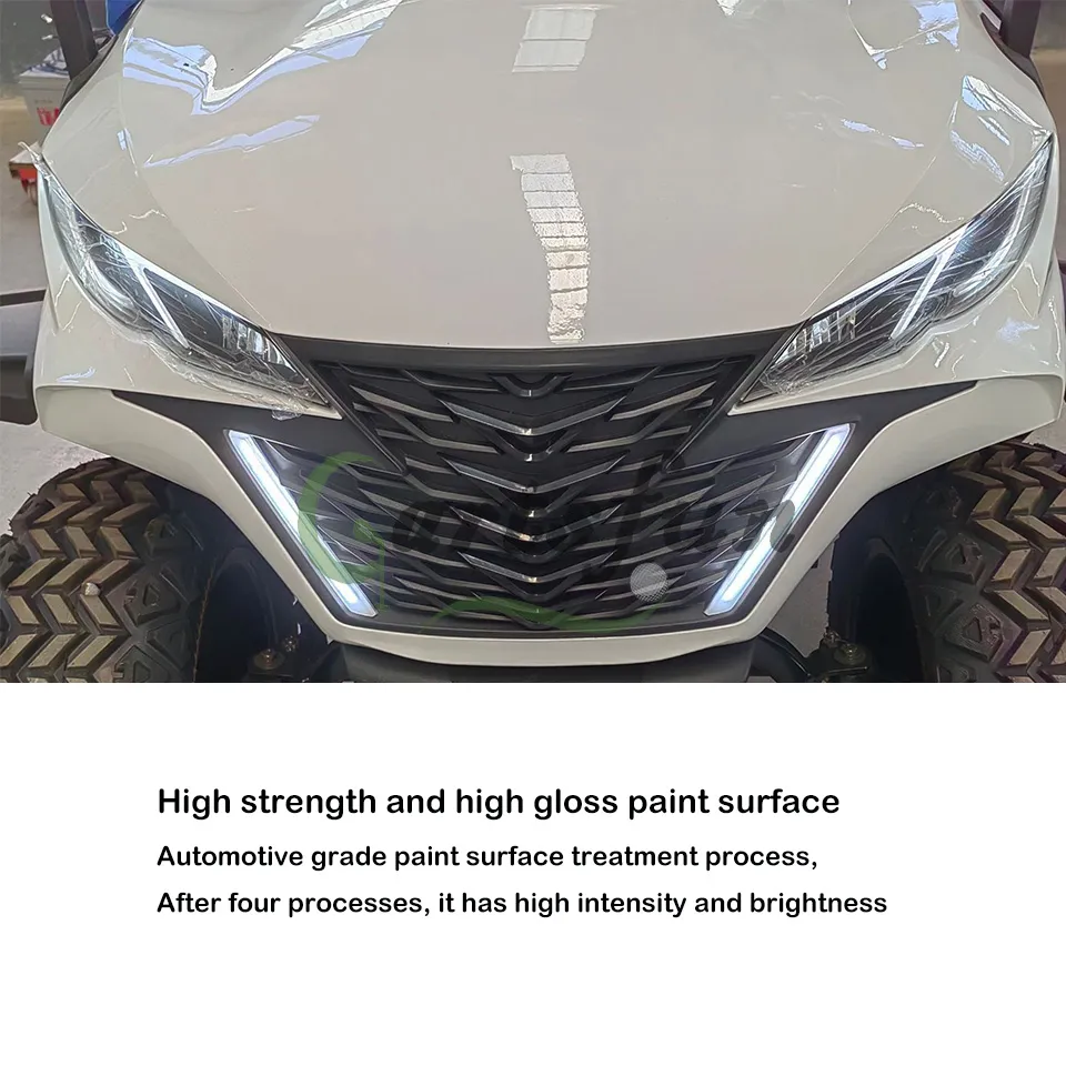 Fornecedor da China Preço Luxuoso 48V Carrinho de Golfe Elétrico com Empurrador Fabricante OEM ODM Venda Carrinho de Golfe Elétrico Elevado