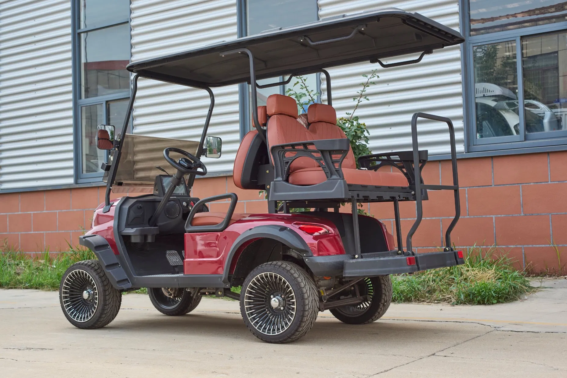 Carrinho de Golfe Elétrico Pronto para Acessórios Pessoais com Extensa Variedade de Acessórios Opcionais