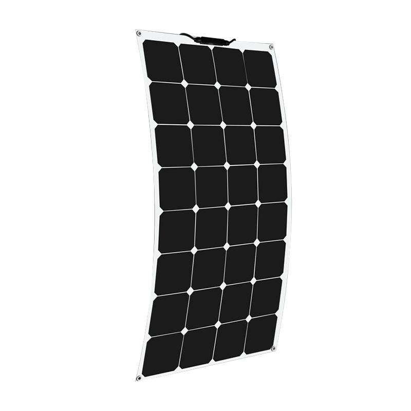 Painel Solar Flexível e Leve para Carrinho de Golfe e Varanda sem Esforço